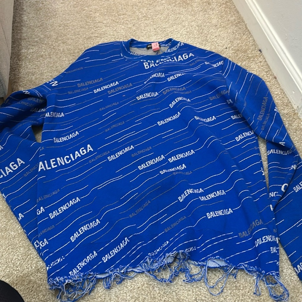 Authentic Balenciaga Sweater